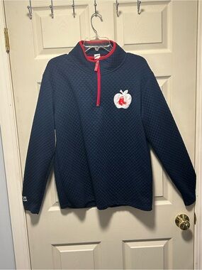 BOSTON RED SOX EDUCATOR APPRECIATION NIGHT 1/4 ZIP PULLOVER MEDIUM SGA